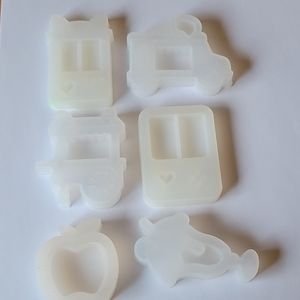 6 resin shaker molds